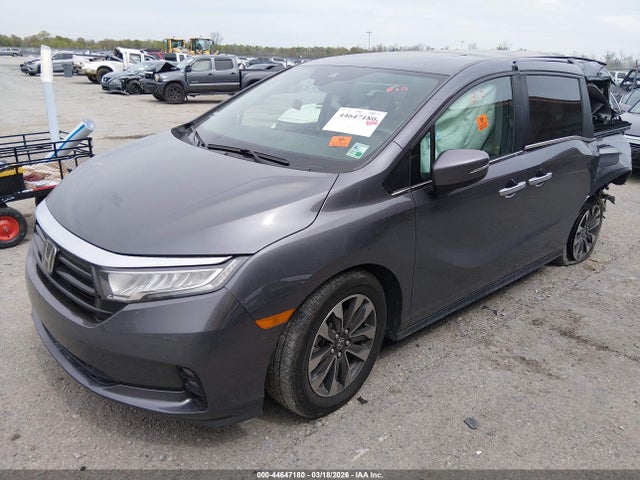 44647180 :رقم المزاد ، 5FNRL6H65RB066780 vin ، 2024 Honda Odyssey Ex-l مزاد بيع