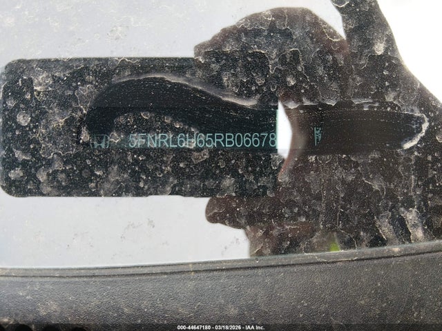44647180 :رقم المزاد ، 5FNRL6H65RB066780 vin ، 2024 Honda Odyssey Ex-l مزاد بيع