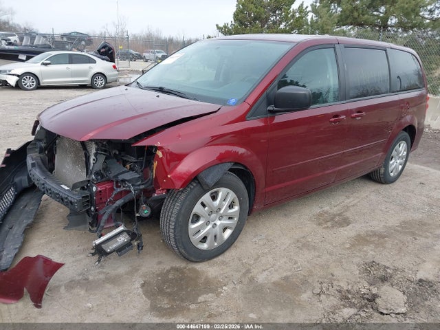 44647199 :رقم المزاد ، 2C4RDGBG7HR866777 vin ، 2017 Dodge Grand Caravan Se مزاد بيع