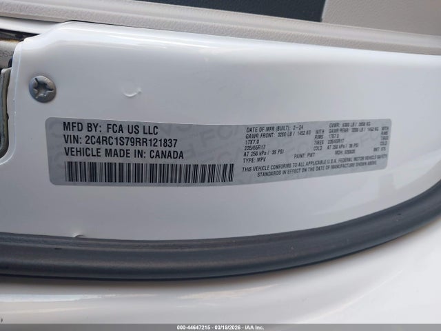 2024 CHRYSLER PACIFICA HYBRID 2C4RC1S79RR121837 Photo 8