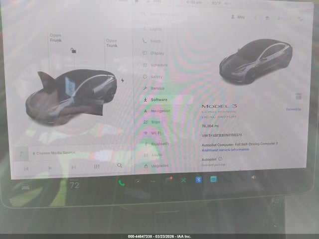 2022 TESLA MODEL 3 5YJ3E1EB0NF158376 Photo 6