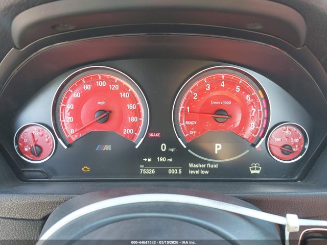 44647382 :رقم المزاد ، WBS3R9C52GK337744 vin ، 2016 Bmw M4 مزاد بيع