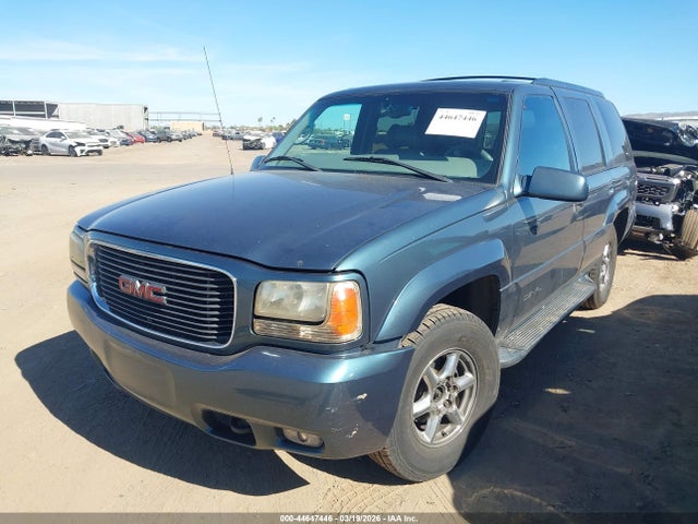2000 Gmc Yukon Denali მანქანა იყიდება აუქციონზე, vin: 1GKEK13R3YR143102, აუქციონის ნომერი: 44647446