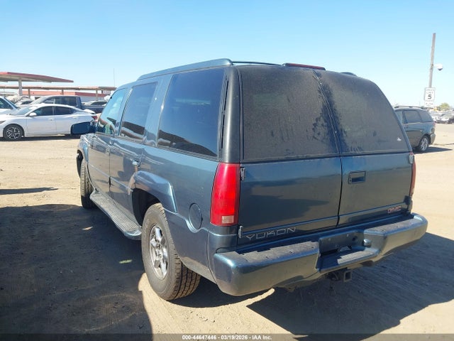 2000 Gmc Yukon Denali მანქანა იყიდება აუქციონზე, vin: 1GKEK13R3YR143102, აუქციონის ნომერი: 44647446