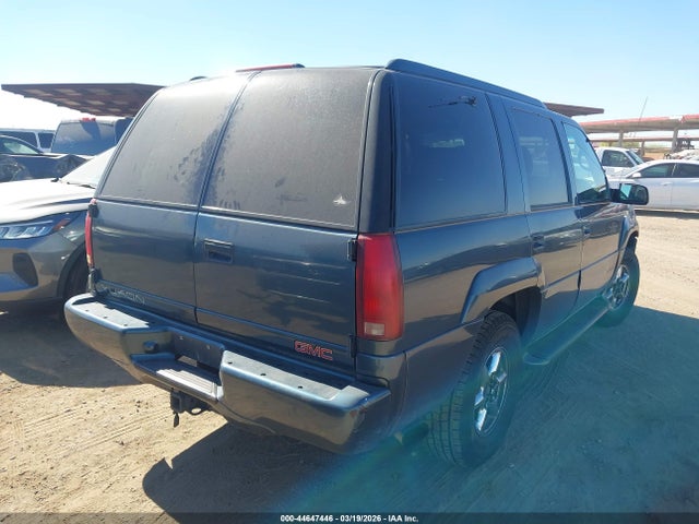 2000 Gmc Yukon Denali მანქანა იყიდება აუქციონზე, vin: 1GKEK13R3YR143102, აუქციონის ნომერი: 44647446