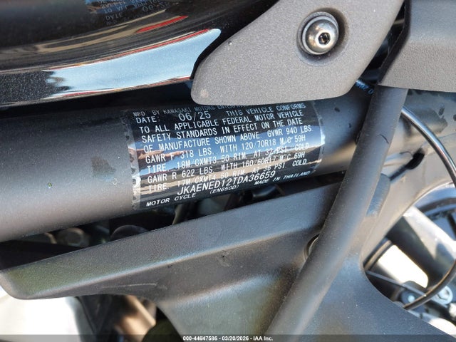 JKAENED12TDA36659 Kawasaki En650 D
