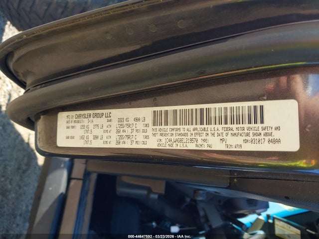 2014 JEEP WRANGLER 1C4AJWAG8EL219570 Photo 8