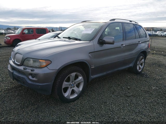 2005 Bmw X5 4.4i მანქანა იყიდება აუქციონზე, vin: 5UXFB53555LV15122, აუქციონის ნომერი: 44647599