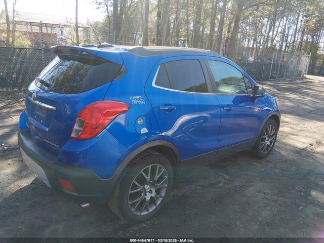 Aukcja sprzedaży 2016 Buick Encore Sport Touring, vin: KL4CJ1SM8GB701667, numer aukcji: 44647617