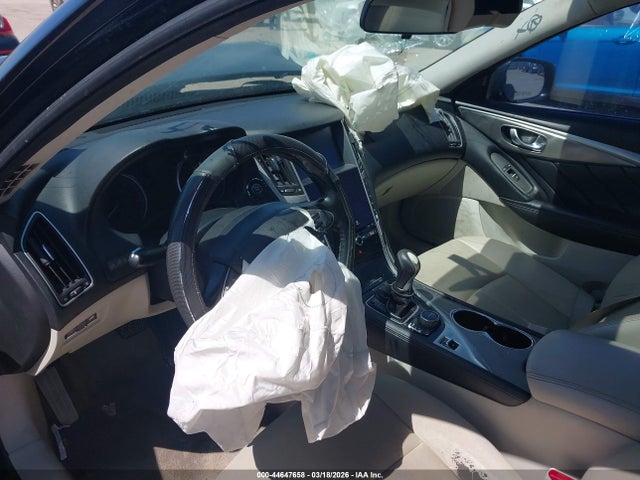 44647658 :رقم المزاد ، JN1BV7AP2FM338129 vin ، 2015 Infiniti Q50 مزاد بيع