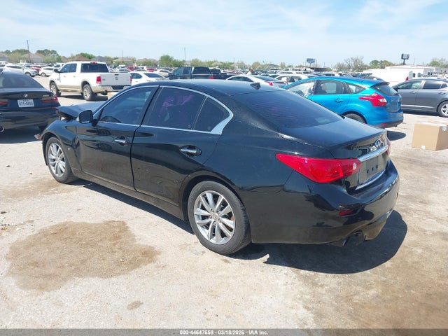 44647658 :رقم المزاد ، JN1BV7AP2FM338129 vin ، 2015 Infiniti Q50 مزاد بيع