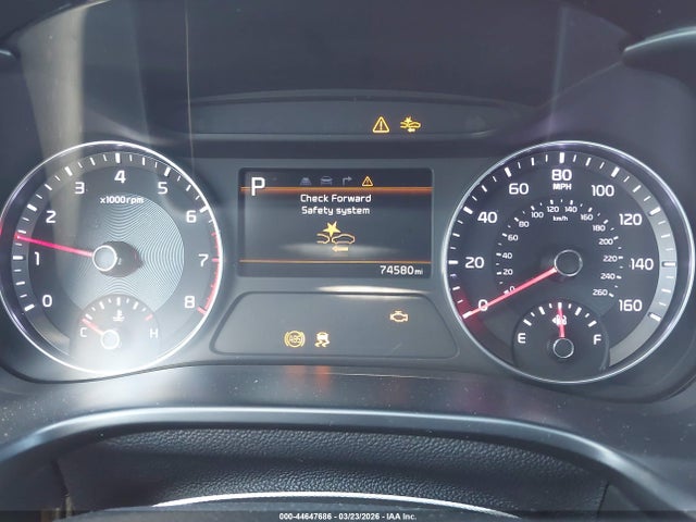 44647686 :رقم المزاد ، 3KPF54AD8NE437960 vin ، 2022 Kia Forte Gt-line مزاد بيع