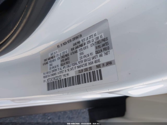 JM3TCACY8K0321001 Mazda Cx-9 Touring