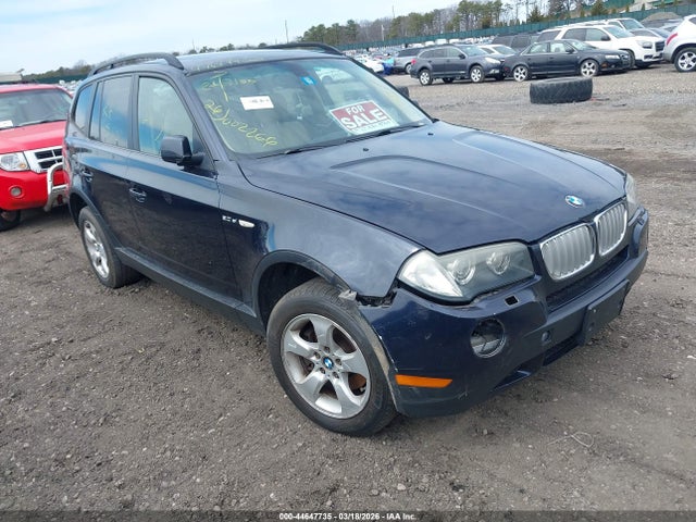 2007 BMW X3 WBXPC934X7WF25931