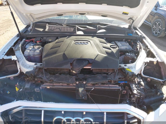 2021 Audi Q7 Premium 55 Tfsi Quattro Tiptronic მანქანა იყიდება აუქციონზე, vin: WA1AXAF71MD028795, აუქციონის ნომერი: 44647742
