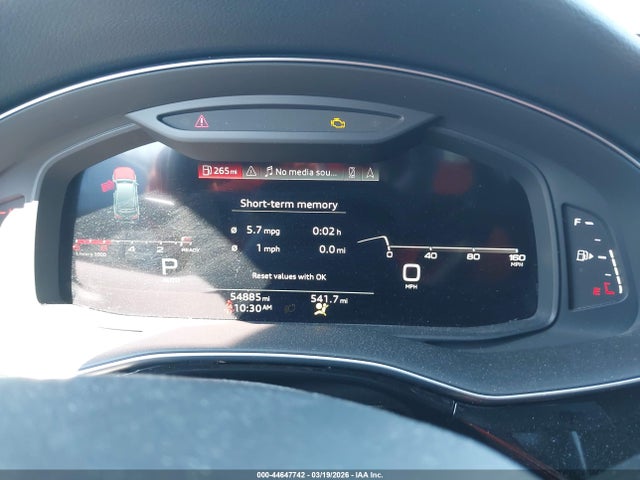 2021 Audi Q7 Premium 55 Tfsi Quattro Tiptronic მანქანა იყიდება აუქციონზე, vin: WA1AXAF71MD028795, აუქციონის ნომერი: 44647742