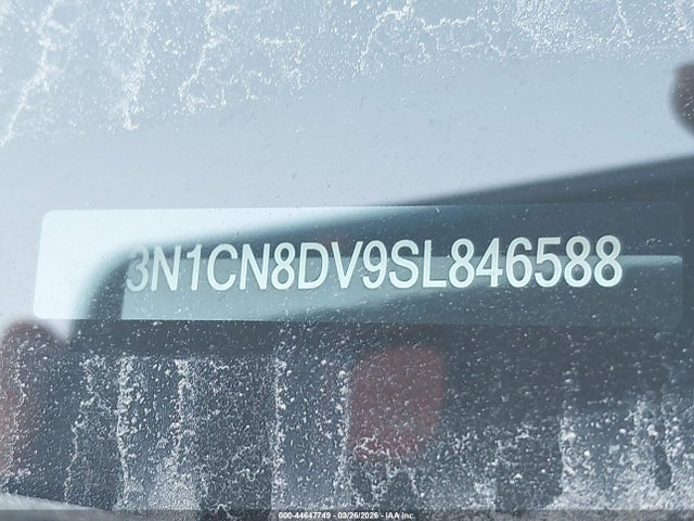 Aukcja sprzedaży 2025 Nissan Versa 1.6 S, vin: 3N1CN8DV9SL846588, numer aukcji: 44647749