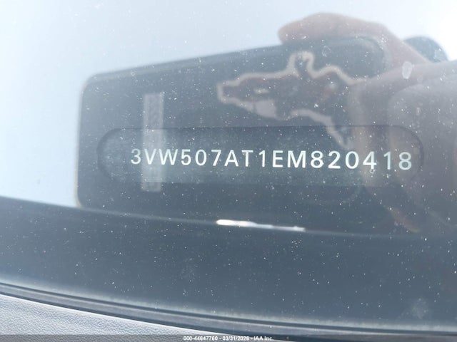 2014 VOLKSWAGEN BEETLE 3VW507AT1EM820418 Photo 8