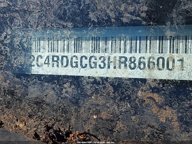 2C4RDGCG3HR866001 Dodge Grand Caravan Sxt
