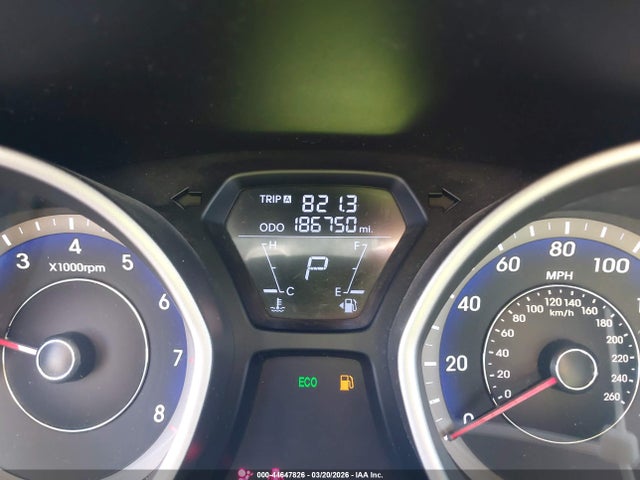 44647826 :رقم المزاد ، KMHDH4AE2CU278015 vin ، 2012 Hyundai Elantra Gls (ulsan Plant) مزاد بيع