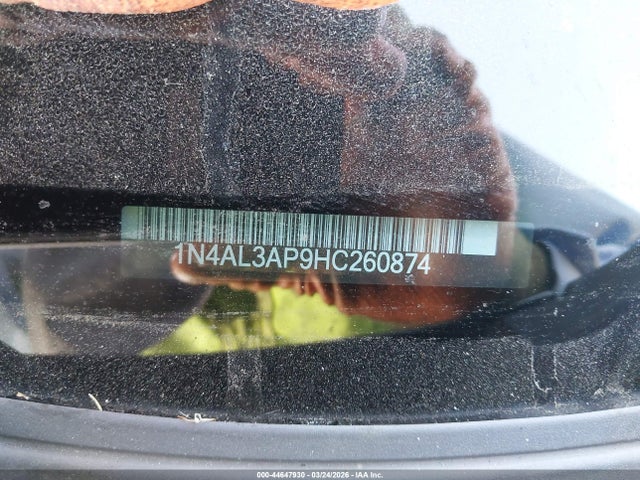 1N4AL3AP9HC260874 Nissan Altima 2.5 S