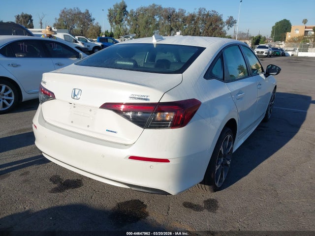2HGFE4F8XSH303514 Honda Civic Hybrid Sport/sport Touring