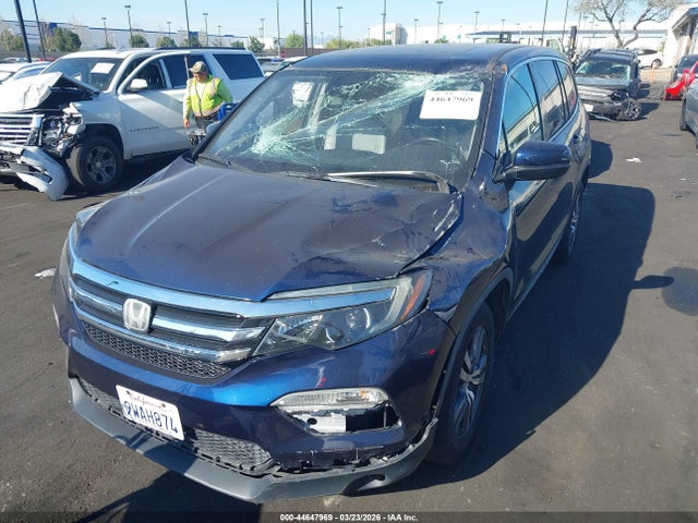 Honda Pilot Ex-l 2017 5FNYF5H61HB028801 Image 6