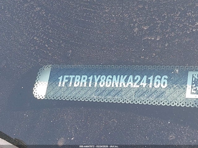 2022 Ford Transit-250 მანქანა იყიდება აუქციონზე, vin: 1FTBR1Y86NKA24166, აუქციონის ნომერი: 44647972