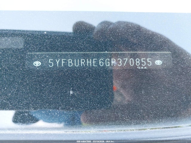 Toyota Corolla S Plus 2016 5YFBURHE6GP370855 Image 9
