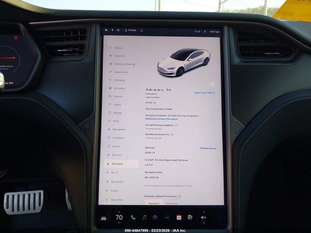 2020 TESLA MODEL S 5YJSA1E46LF378661 Photo 6