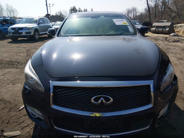 2016 Infiniti Q70l 3.7x მანქანა იყიდება აუქციონზე, vin: JN1BY1PR0GM720397, აუქციონის ნომერი: 44648027