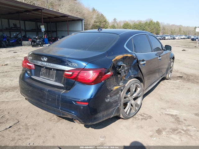 2016 Infiniti Q70l 3.7x მანქანა იყიდება აუქციონზე, vin: JN1BY1PR0GM720397, აუქციონის ნომერი: 44648027