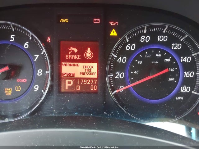 2011 Infiniti Fx35 მანქანა იყიდება აუქციონზე, vin: JN8AS1MW6BM734127, აუქციონის ნომერი: 44648044
