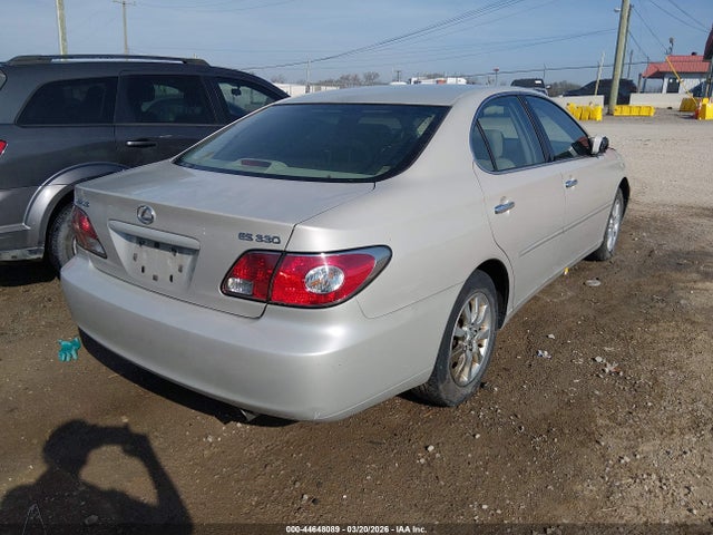 2004 Lexus Es 330 მანქანა იყიდება აუქციონზე, vin: JTHBA30G940021390, აუქციონის ნომერი: 44648089