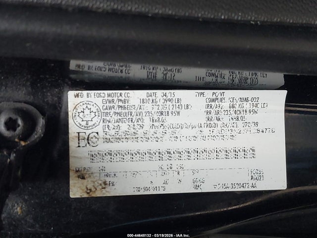 2015 FORD FOCUS 1FADP3N25FL284778 Photo 8