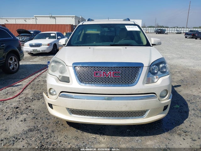 Aukcja sprzedaży 2012 Gmc Acadia Denali, vin: 1GKKRTED8CJ379621, numer aukcji: 44648136