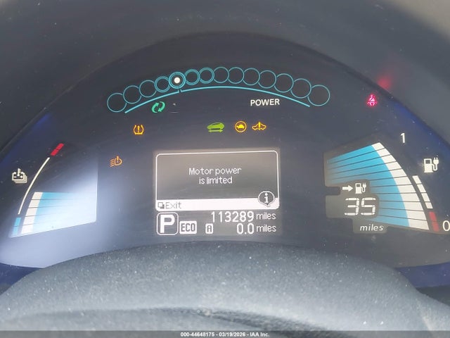 1N4AZ0CP1EC335024 Nissan Leaf Sl