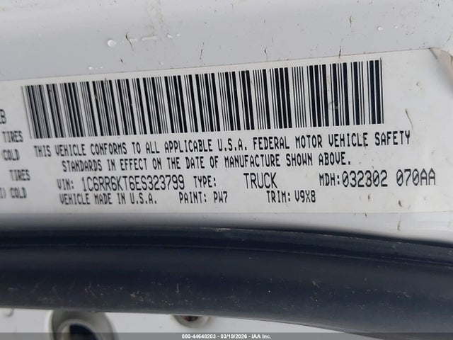 2014 RAM 1500 1C6RR6KT6ES323799 Photo 8