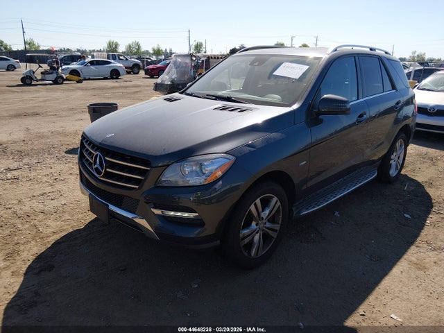 44648238 :رقم المزاد ، 4JGDA5HB3CA039077 vin ، 2012 Mercedes-benz Ml 350 4matic مزاد بيع