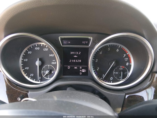 44648238 :رقم المزاد ، 4JGDA5HB3CA039077 vin ، 2012 Mercedes-benz Ml 350 4matic مزاد بيع