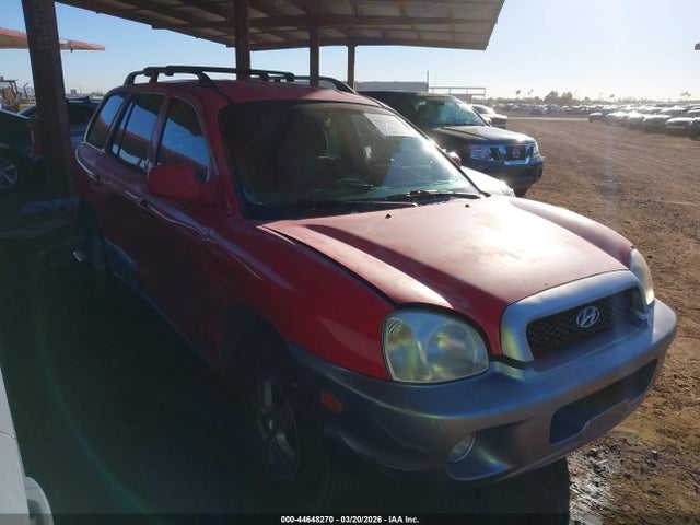 2004 HYUNDAI SANTA FE KM8SC13D44U634555