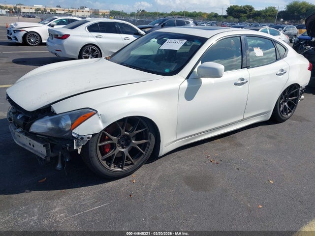 44648321 :رقم المزاد ، JN1BY1AP2BM325492 vin ، 2011 Infiniti M37 مزاد بيع