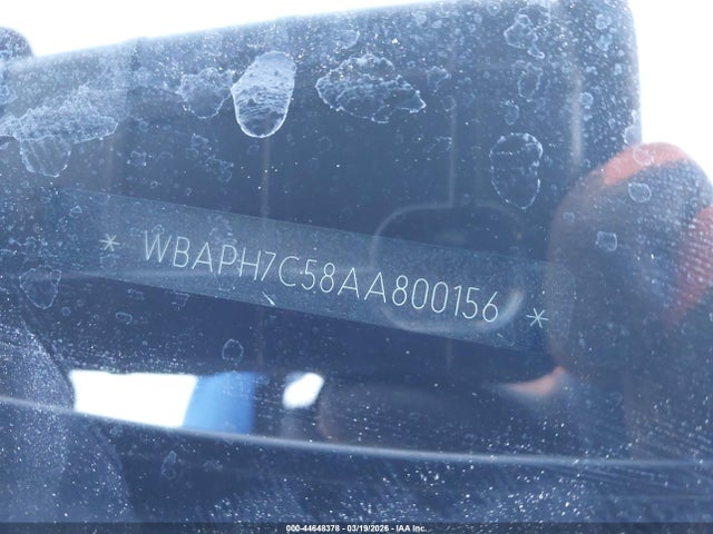 44648378 :رقم المزاد ، WBAPH7C58AA800156 vin ، 2010 Bmw 328i مزاد بيع