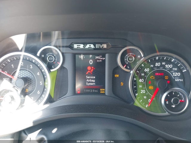 44648478 :رقم المزاد ، 1C6RRFGG3SN770368 vin ، 2025 Ram 1500 Tradesman  4x4 5'7 Box مزاد بيع