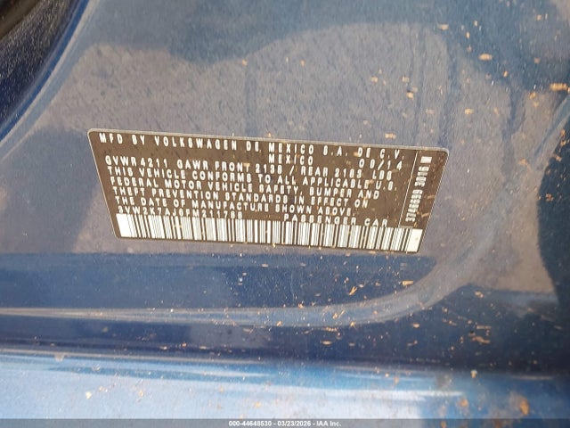 Продаж на аукціоні авто 2015 Volkswagen Jetta 2.0l S, vin: 3VW2K7AJ6FM211788, номер лоту: 44648530