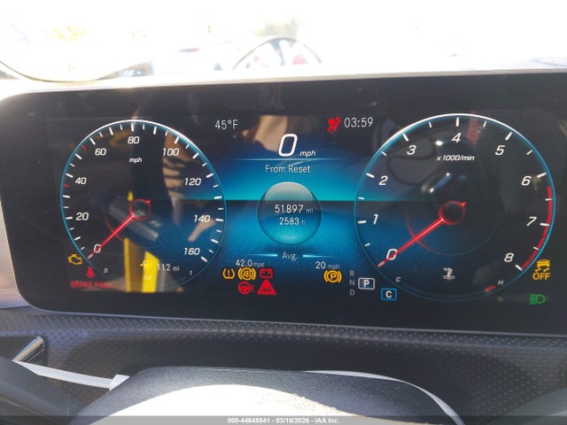 Aukcja sprzedaży 2020 Mercedes-benz Cla 250 4matic, vin: W1K5J4HB7LN085903, numer aukcji: 44648541