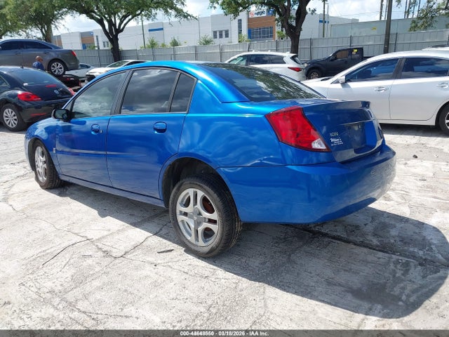 Продажа на аукционе авто 2004 Saturn Ion 3, vin: 1G8AL52FX4Z154673, номер лота: 44648550