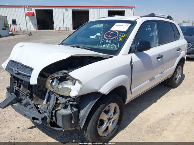 2007 Hyundai Tucson Gls მანქანა იყიდება აუქციონზე, vin: KM8JM12B97U502940, აუქციონის ნომერი: 44648562