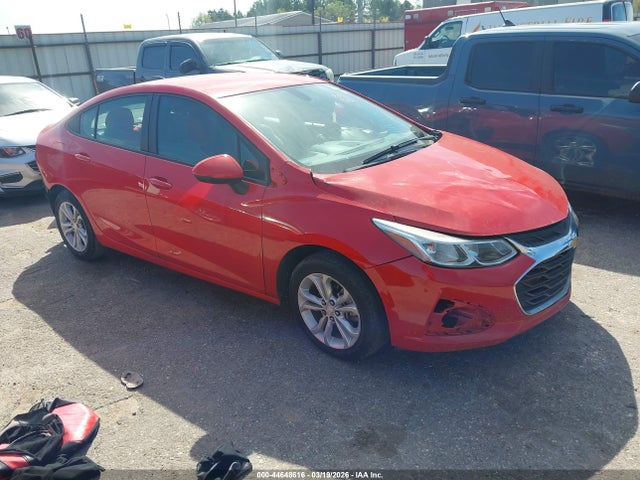 2019 Chevrolet Cruze Ls მანქანა იყიდება აუქციონზე, vin: 1G1BC5SM5K7128041, აუქციონის ნომერი: 44648616
