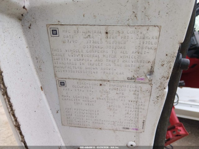 1990 CHEVROLET CORVETTE 1G1YY3387L5120148 Photo 8